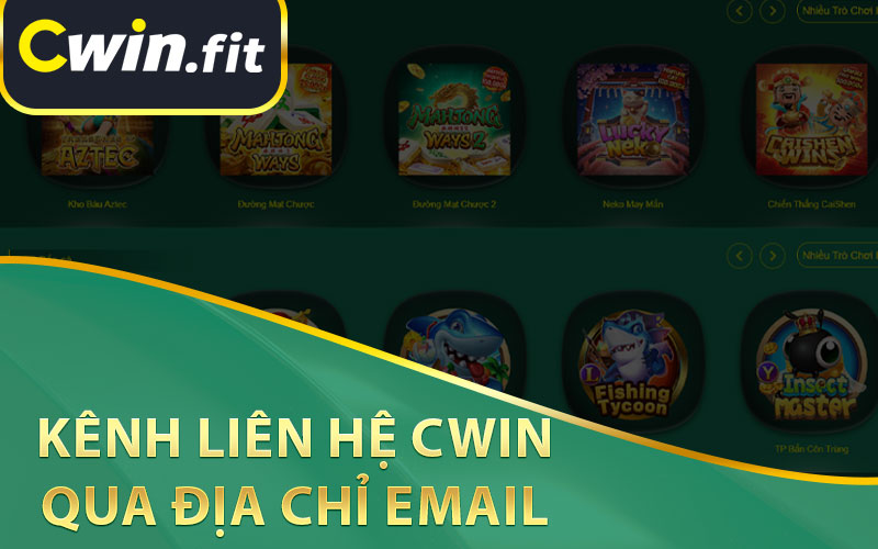 Kênh Liên Hệ Cwin Qua Địa Chỉ Email